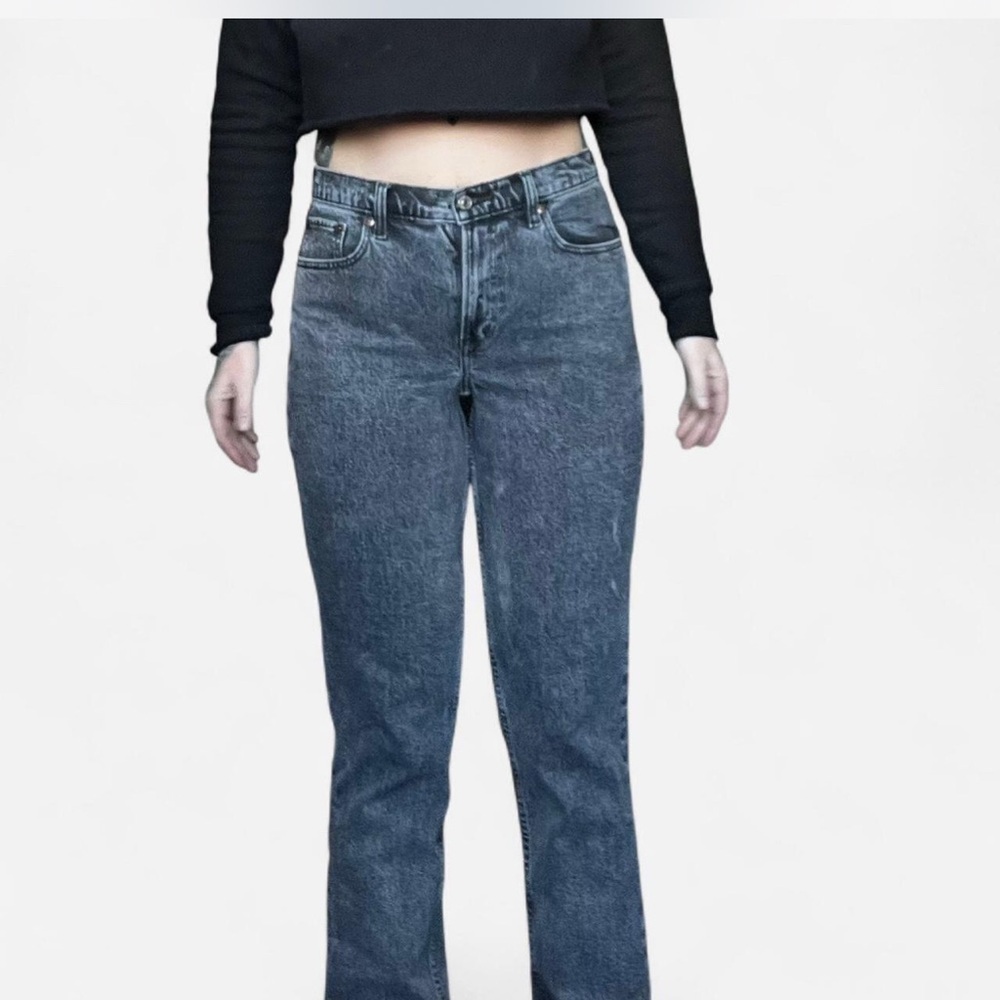 Abercrombie & Fitch Curve Love 90s Straight Leg